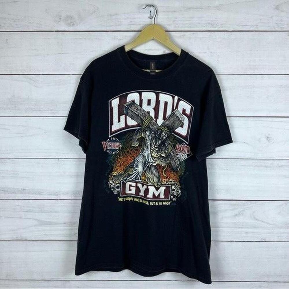 Black LordS Gym Graphic Tee